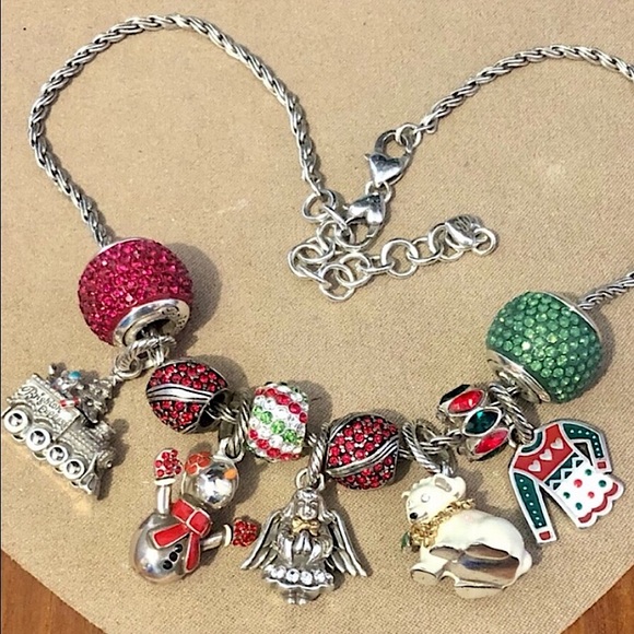 Charms, beads, & jewelry by Brighton & others for the Christmas holiday & winter - Picture 2 of 10